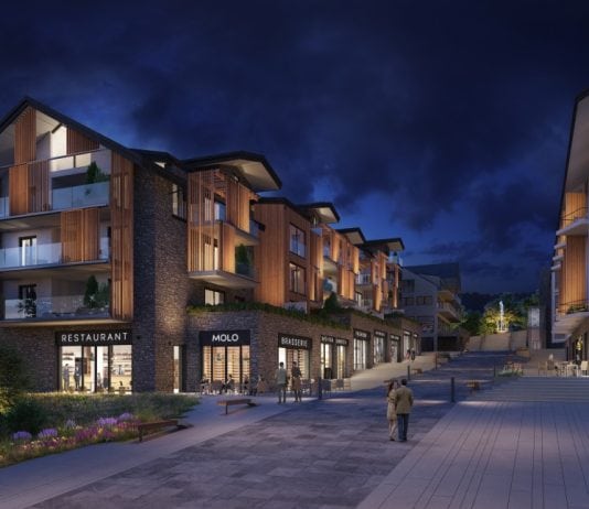 Nový projekt MOLO Lipno Resort přímo na břehu Lipna